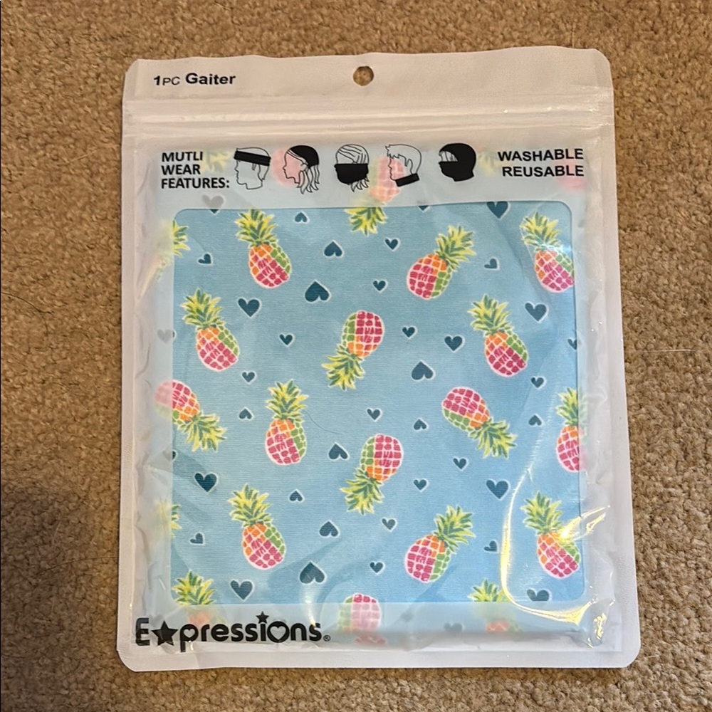 Pineapple Pattern Gaiter